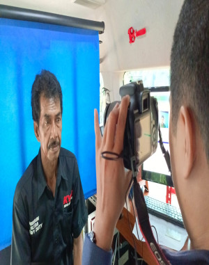Tertib Administrasi Kependudukan melalui Jempol Pelanduk Oleh Disdukcapil Kab. Banjar